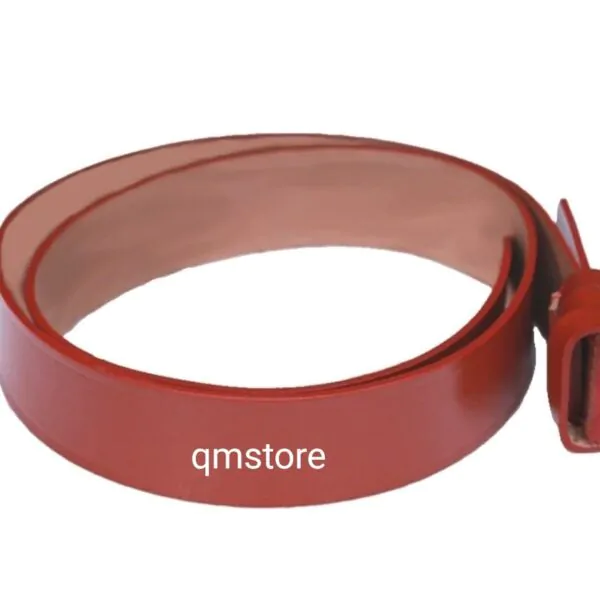 Leather belt (Red)