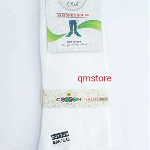 Cotton Socks White