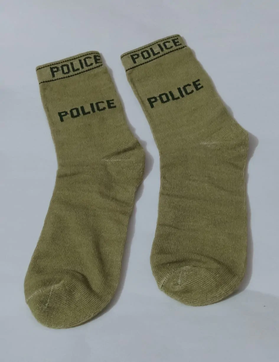 150177-1.jpg Socks Khaki Medium Length - Image 1