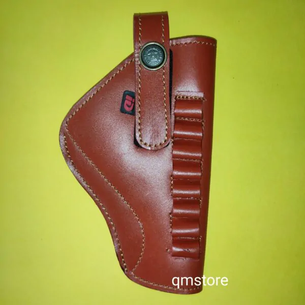 Pistol Holister Leather Red