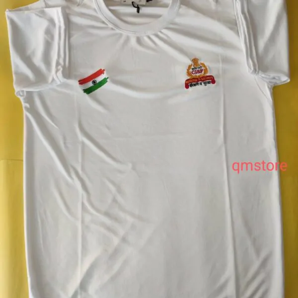 T-Shirt white CISF HS