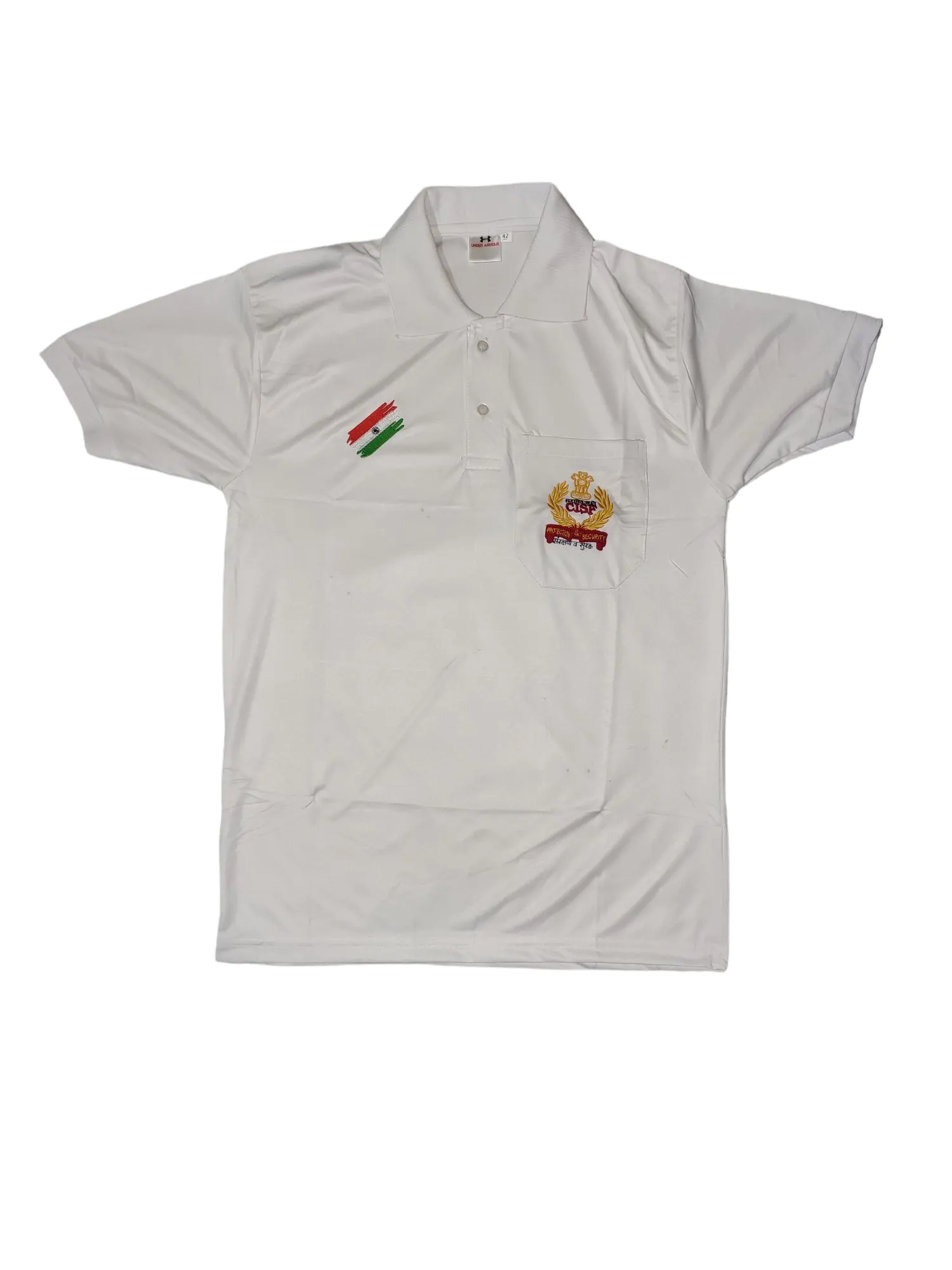 T-shirt White CISF - Image 1