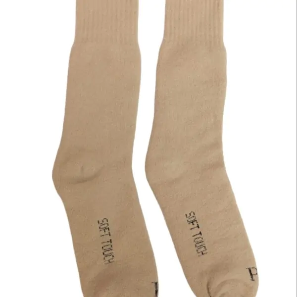 Socks Khaki Soft Touch