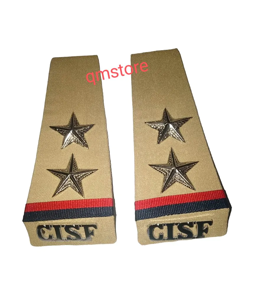 FLAP KHAKI CISF 2 STAR - Image 1
