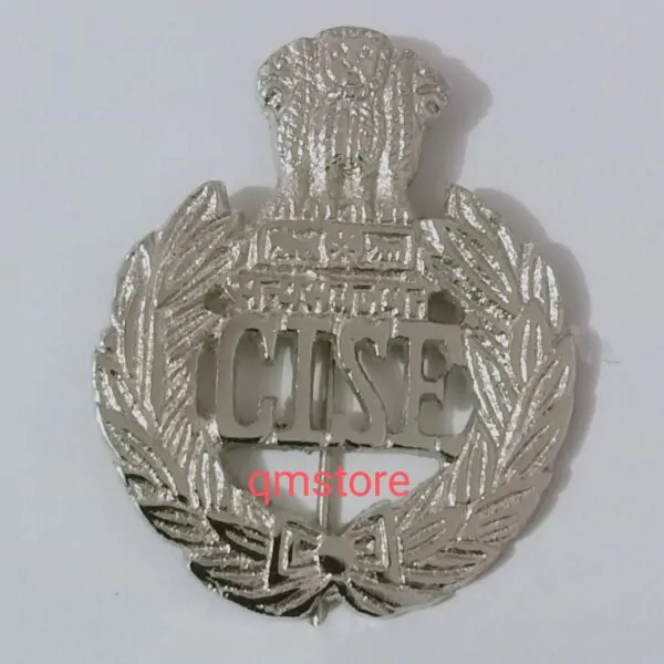 CISF P Cap Badge