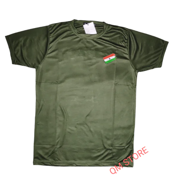T-Shirt Commando Green HS (Nylon)