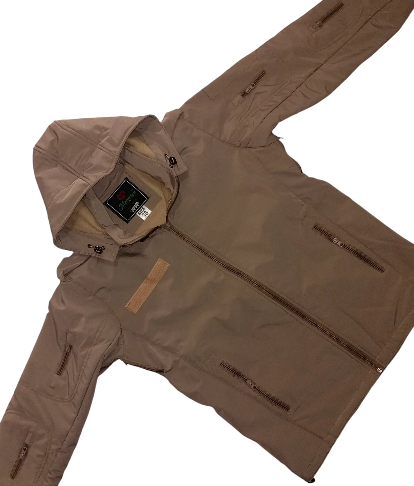Winter Coat Khaki - Image 1