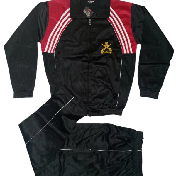 Tracksuit Black Army Print
