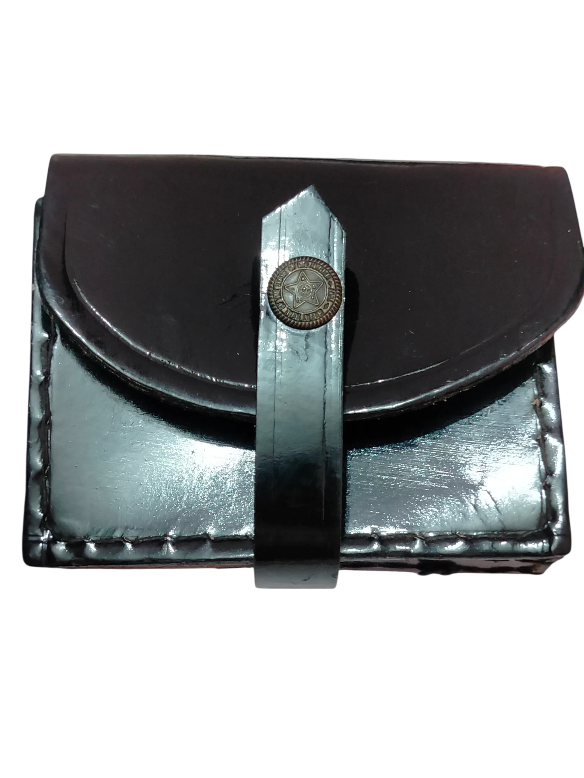 Pistol Pouch Leather black - Image 1
